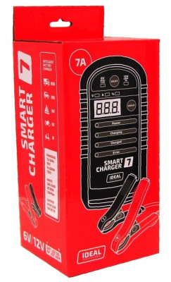 Inteligentny prostownik do ładowania akumulatorów SMART CHARGER 7 6/12V IDEAL SMART7
