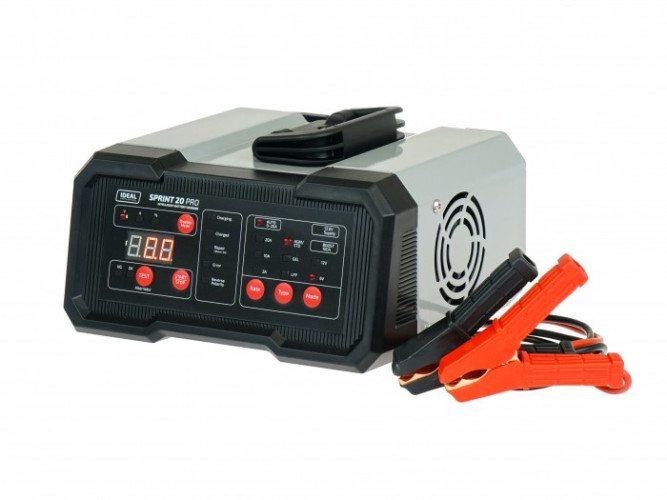 Prostownik do ładowania i rozruchu SPRINT 20 PRO WET/AGM/Lithium 6/12V IDEAL SPRINT20PRO
