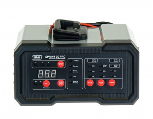 Prostownik do ładowania i rozruchu SPRINT 20 PRO WET/AGM/Lithium 6/12V IDEAL SPRINT20PRO