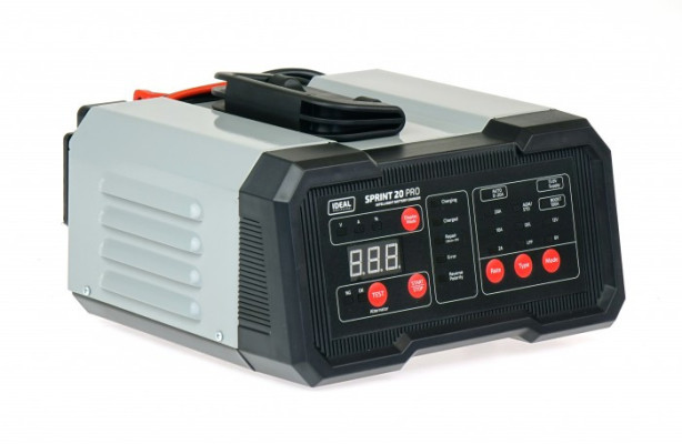 Prostownik do ładowania i rozruchu SPRINT 20 PRO WET/AGM/Lithium 6/12V IDEAL SPRINT20PRO
