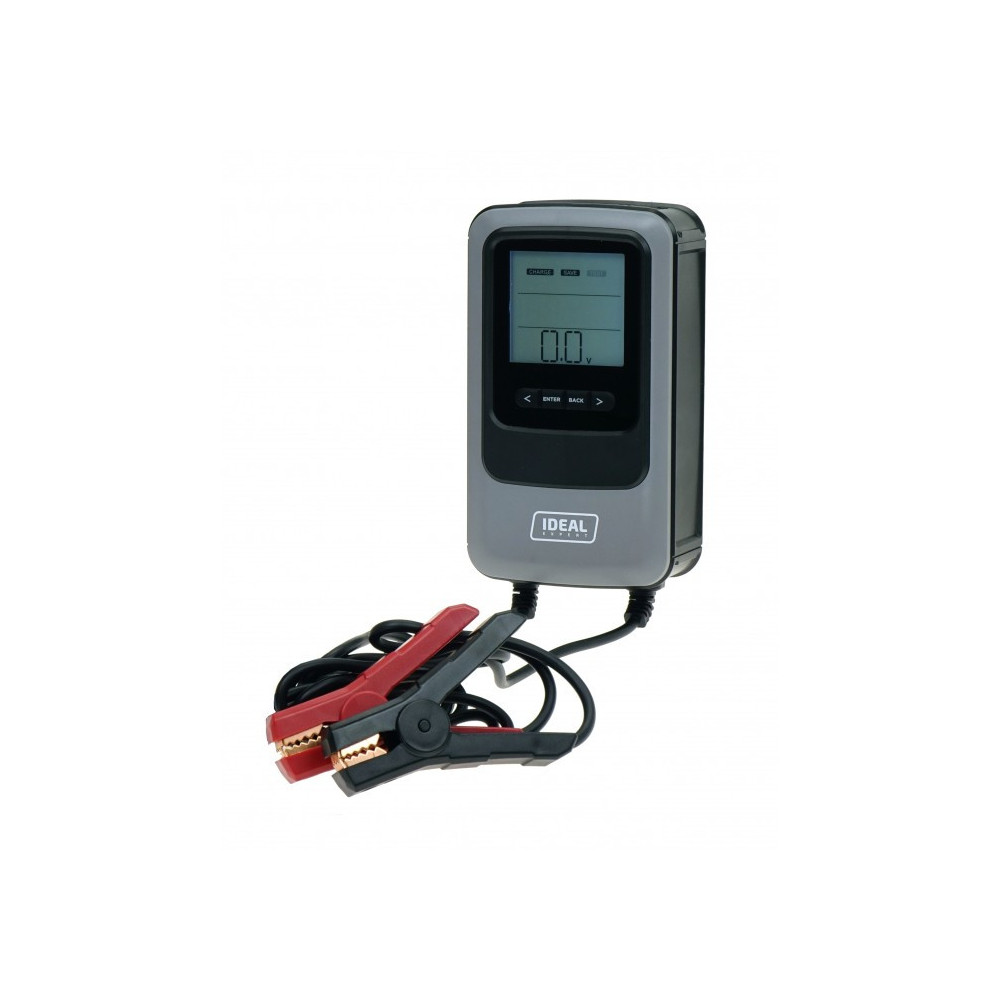 Inteligentny prostownik do ładowania i testowania akumulatorów EXPERT CHARGER 12 LCD 3in1 12V IDEAL EXCHARGE12LCD