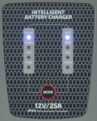 Inteligentny prostownik do ładowania akumulatorów EXPERT CHARGER 25 Lithium 12V IDEAL EXCHARGE25
