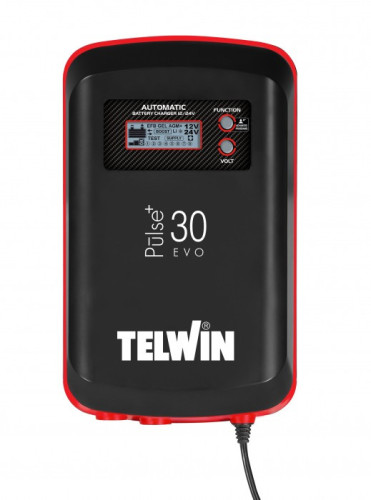 Prostownik elektroniczny z technologią PULSE TRONIC PULSE 30 EVO 230V 12-24V TELWIN 807610