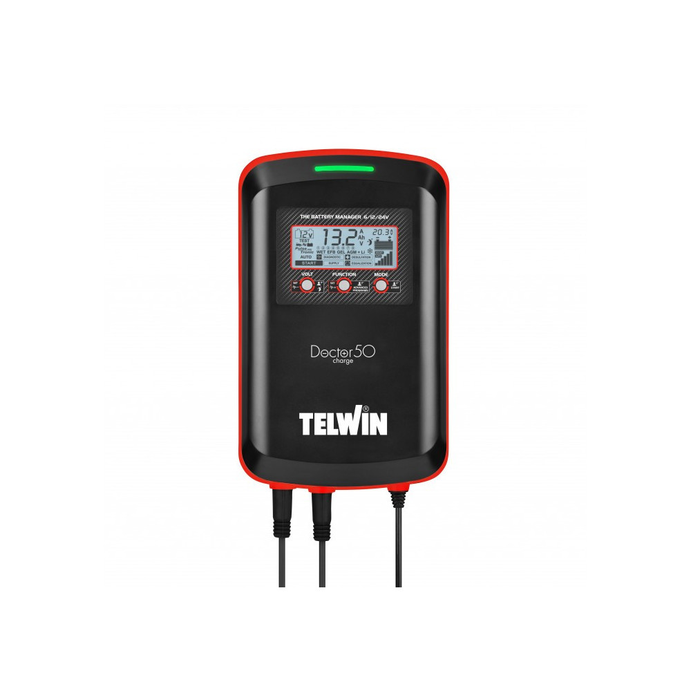 Prostownik z technologią PULSE TRONIC DOCTOR CHARGE 50 230V 6V/12V/24V TELWIN 807613