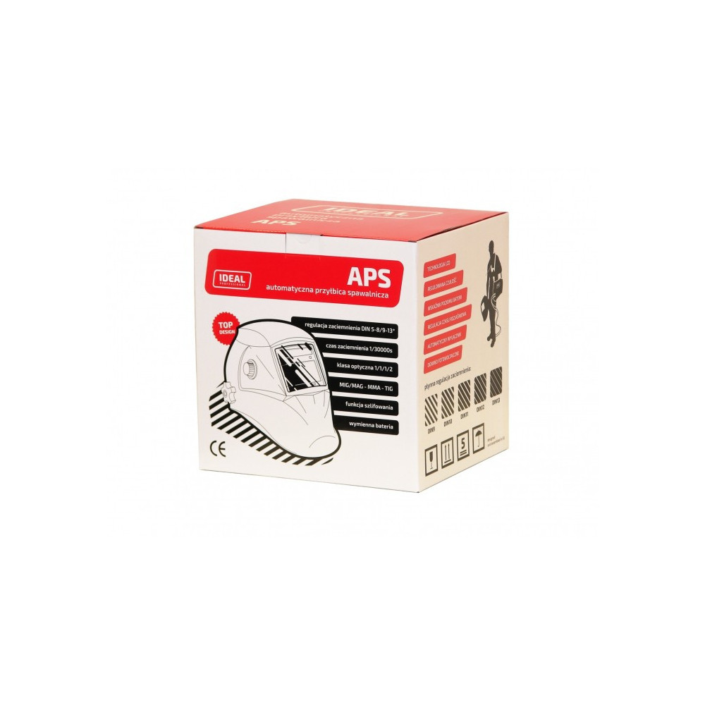 Przyłbica automatyczna APS Pro 510G YELLOW MATT Tr
