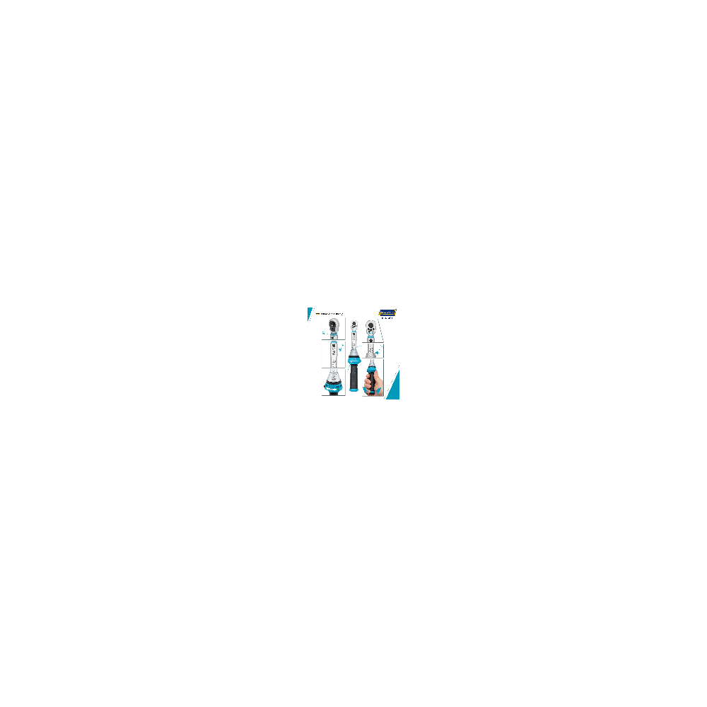 Klucz dynamometryczny 1/4" ze świadectwem wzorcowania PCA 1–9Nm  ±4% Hazet 5107-3CTPCA