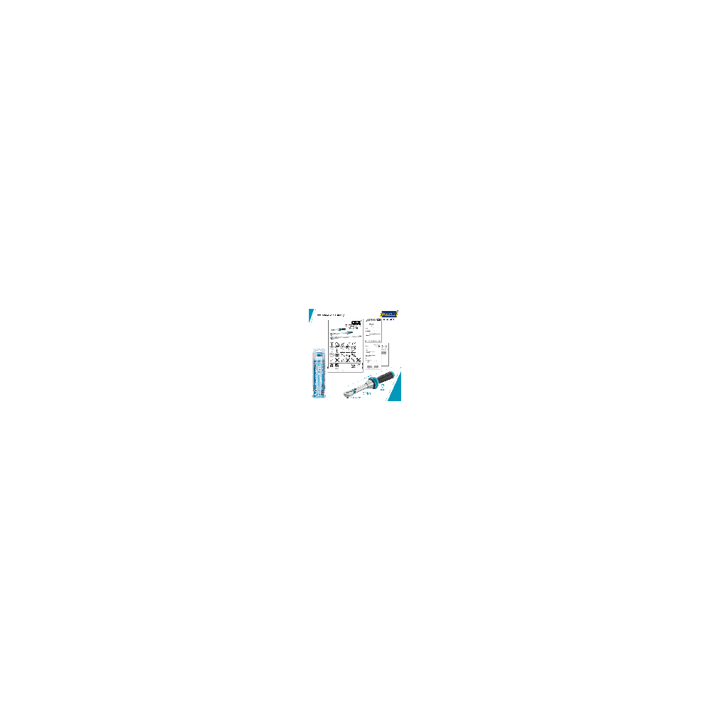 Klucz dynamometryczny 1/4" ze świadectwem wzorcowania PCA 1–9Nm  ±4% Hazet 5107-3CTPCA
