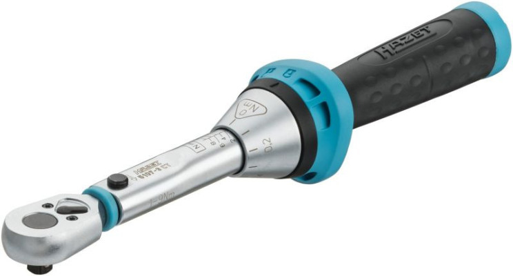 Klucz dynamometryczny 1/4" 1–9 Nm  ±4% Hazet 5107-3CT Katalog promocyjny 2025