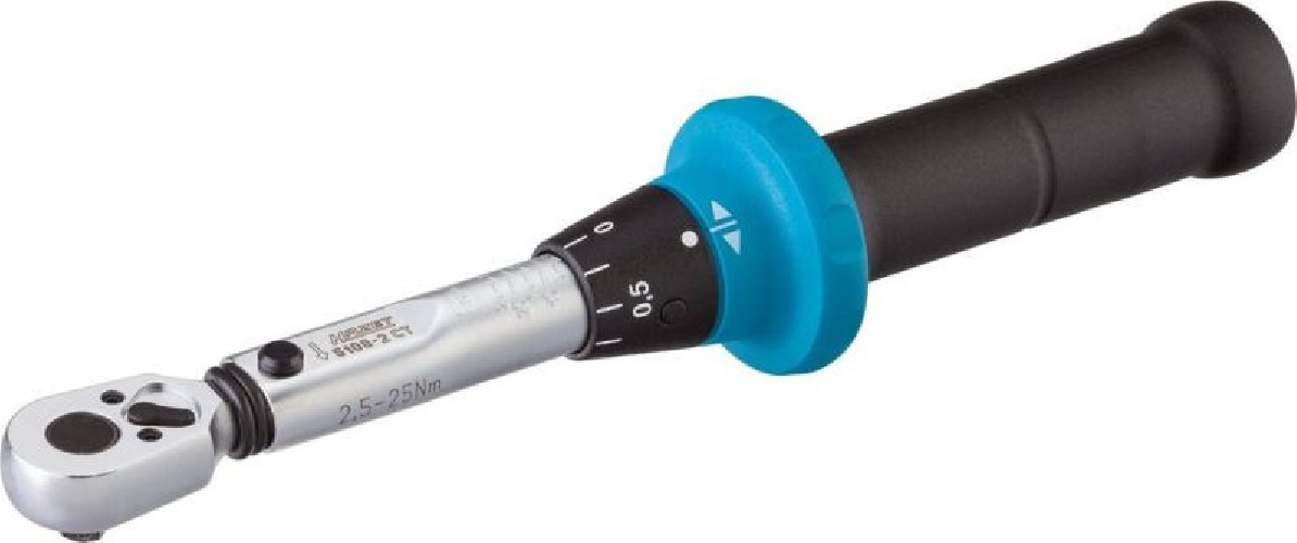 Klucz dynamometryczny 1/4" ze świadectwem wzorcowania PCA 2,5–25Nm  ±3% Hazet 5108-3CTPCA